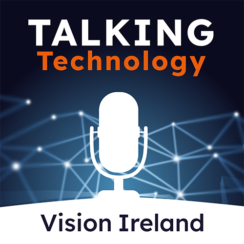 Talking Technology with NCBI Labs Podcast logo text above NCBI Labs logo